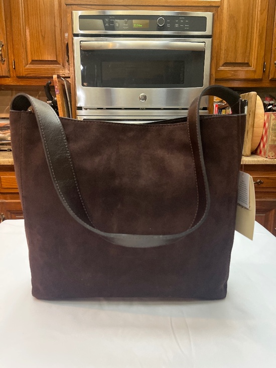 Patricia Nash Handbags - NWT Patricia Nash Dark Brown Suede Prairie Hobo Bag. NWT.